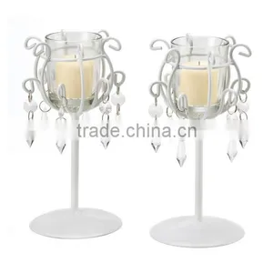Crystal Drop Votive Stands Candleholder Gifts & Decor thumbnail-1