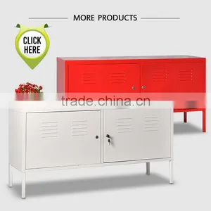 Latest Modern tv Cabinet Fair Price Furniture Wardrobe Metal Locker With Showcase thumbnail-6