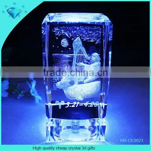 High Quality Cheap Crystal 3d Gifts thumbnail-1