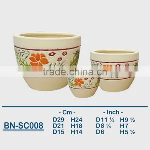 Vietnamese Ceramic Indoor Pot/ Indoor Planter BN-SC008 thumbnail-1