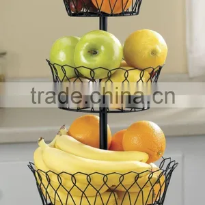 Iron Wire Small Shopping Basket for Fruit,eggs thumbnail-1