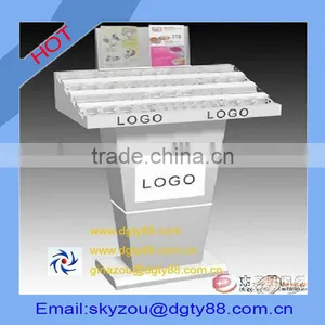 Oem Factory Exquisite Design Vacuum Formed Plastic Makeup Display Stand thumbnail-3