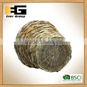 Round Woven Rattan Garden Basket for Planting Decoration Storage thumbnail-4