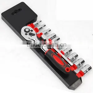 12pcs 3/8" Ratchet Wrench Socket Set Socket Spanner Hex Screwdriver thumbnail-1