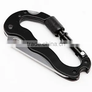Multifunction Pocket Tool 5 in 1 Climbing Carabiner Tool With Knife thumbnail-4