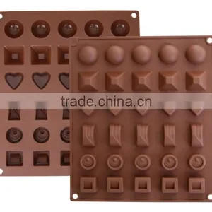 Christmas Chocolate Molds,Fancy Silicone Cake Mold 30 Cavity Multi Shaped Candy Jelly Ice thumbnail-2