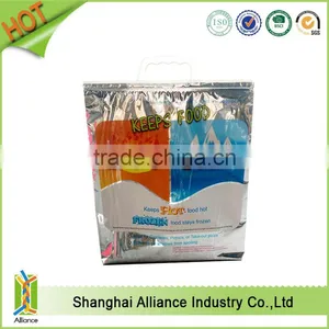X Large Hot Cold Insulated Foil Grocery Bag Holds 30Lbs Thermal Food Storage New thumbnail-3