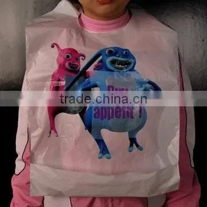 Degradable Plastic Baby Bibs With Printing thumbnail-2