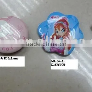 Cute Metal Tin Badge, Metal Badge thumbnail-1