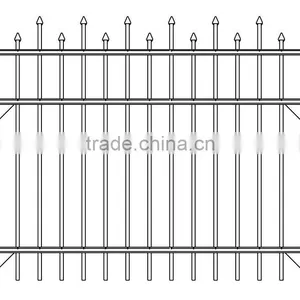 Aluminium Garden Fence thumbnail-1