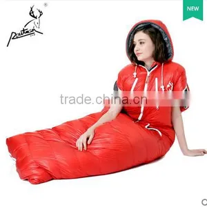 2016 New Design High Quality Duck Down Sleeping Bag for Camping thumbnail-2