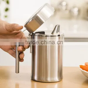 550ml Stainless Steel 304 Kitchen Olive Oil Kettle/oil Pot/oil Bottle thumbnail-4