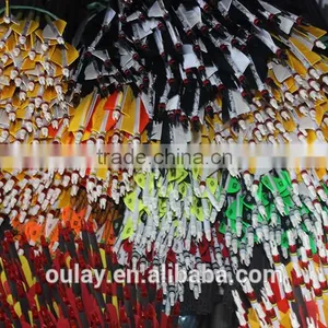 Tukey Feather Arrows For Longbow With Black Carbon thumbnail-4