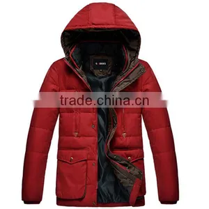 2015 Stylish Latest Design Popular Down Feather Jackets For Men thumbnail-3