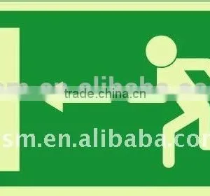 Adhesive Green Acrylic Photoluminescent Vinyl Film thumbnail-1