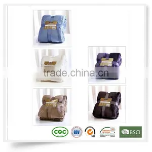New Style Polar Plain Super Soft Glossy Flannel Blanket Factory Price High Quality Wholesale thumbnail-5