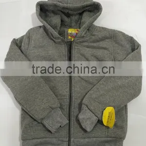 China Supplier Custom Polyester Fleece Fabric Boy Plain Jacket thumbnail-4