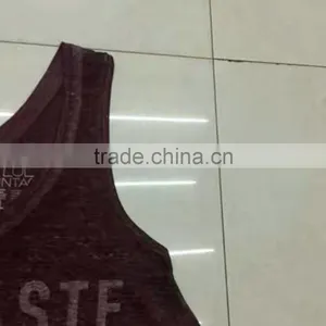 Clearance Sale Women Cotton Fitness Workout Tank Top thumbnail-3