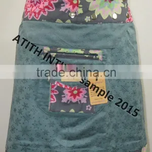 Printed Wrap Skirt thumbnail-6