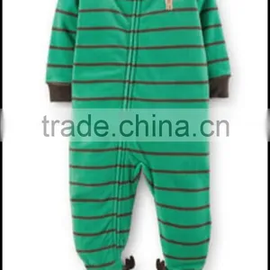 TinaLuLing Wholesale Boys Penguin Cartoon Winter One Piece Jumpsuits Pajamas With Feet thumbnail-4