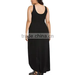 Womens 4xl Plus Size Spaghetti Strap Dresses Women Plus Size Dress thumbnail-2