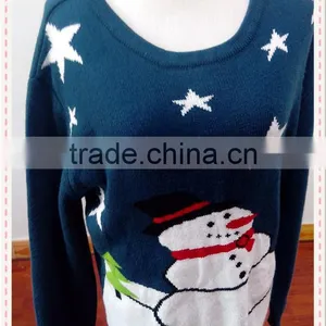 Ugly Christmas Knitted Sweater&Audlt Sweater&Women's Sweater thumbnail-1