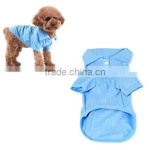 Blank Pet Puppy Summer Shirt Pet Clothes T Shirt thumbnail-3