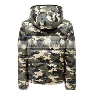 2015 Portable Camouflage Men's Cotton Jacket With Hoody thumbnail-2