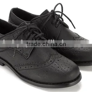 China Wholesale Kids Italian Brand Handmade Leather Shoes thumbnail-1