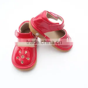2017 Spring and Summer Children Shoes Silver Glitter Squeaky Shoes thumbnail-5