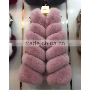 2015 Fashion Color Fox Fur Vest Wholesale Fur Clothing Fur Coat for Women thumbnail-4