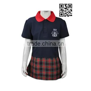 Custom Professional 100% Cotton School Uniform Design Skirt Kindergarten Uniform thumbnail-3