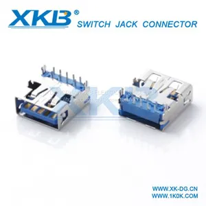 USB3.0 Female Straight Line USB3.0 Female Seat Short Body thumbnail-1