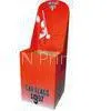 Red Cardboard Dump Bins Trinket Display POS With Colorful Printing for Advertising thumbnail-1
