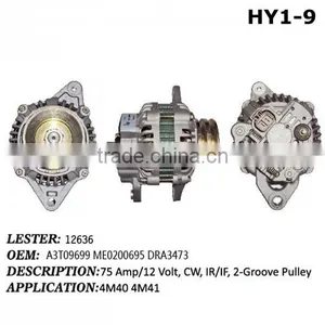 75A/12V Small Alternator ac Car Alternators OE: A3T09699 thumbnail-2