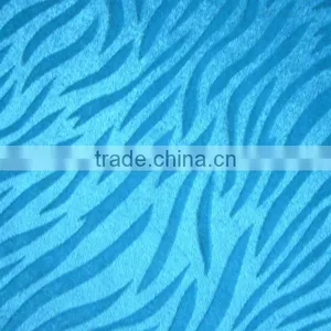 2013 New Design 100 Polyester Printed Four Way Stretch Velvet Fabric thumbnail-1