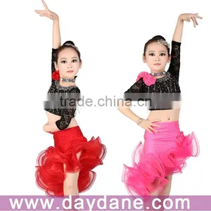 2017 New Girls Latin Dance Wear Sexy High Waist Dance Clothes thumbnail-1