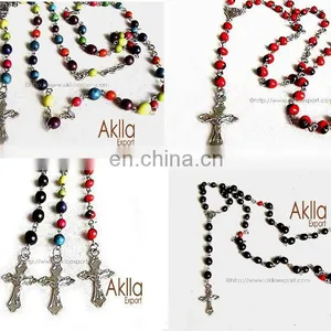 1 Pack: 50 Ecological and Organic Peruvian Rosaries With Seeds thumbnail-1