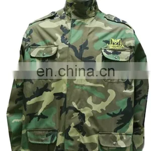 2017 American Design Woodland Camouflage Military Jacket for Men thumbnail-4