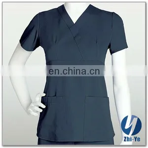 Nurse Uniform Latest Fashion 100% Polyester Scrub thumbnail-1