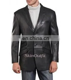 Mens Leather Blazers thumbnail-1