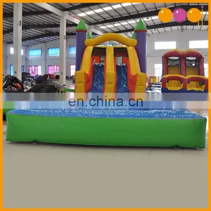 Water Park Jumping Bouncer and Slide Inflatable Combo With Pool thumbnail-4