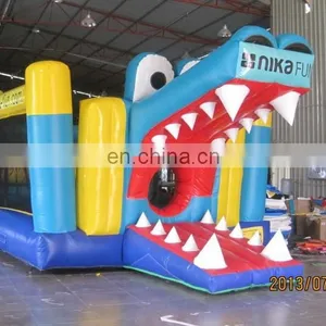 Empire Inflatable Crocodile Jumping Castle NB030 thumbnail-1