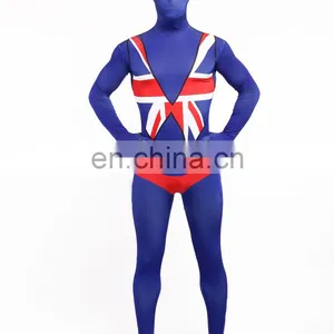 Morph Suit United Kingdom Spandex Full Body Costume UK thumbnail-1