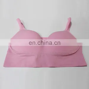 2017 Hot Sales Yoga Fitness Stretch Seamless Padded Camisole Sports Bra for Women thumbnail-3