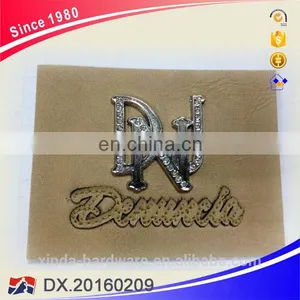 Fashion Customizable Logo Labels With Metal Bage thumbnail-5