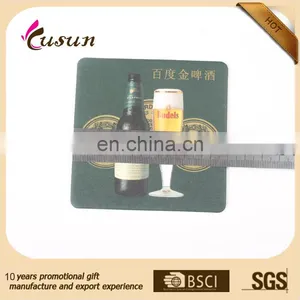 Shaped Promotional Top Quality Waterproof Drinking Paper Cup Coaster thumbnail-5