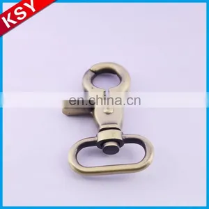 New Product Factory Direct Sales Metal Smooth Oval Ring Snap Hook For Bag thumbnail-4