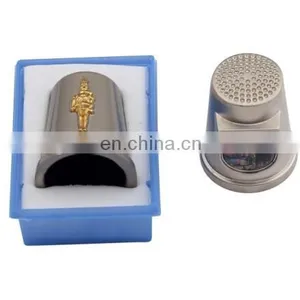 2015 High Quality Customize Logo Novelty Gift Metal Souvenirs Thimble thumbnail-1