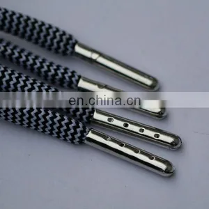 Hot Selling Reflective Tape Braided 3m Shoelace With Silver Aglet thumbnail-1